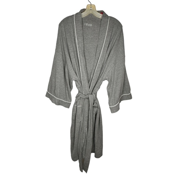Izod Gray‎ Robe - Picture 1 of 7